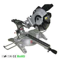 2100W 255MM wooden sliding miter cutting saw